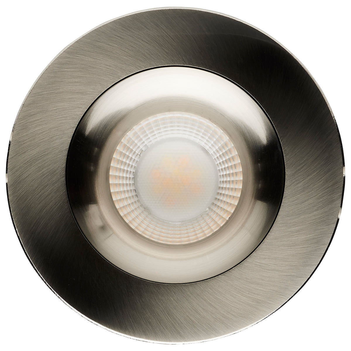 12 Watt LED Direct Wire Downlight - GimbaLED - 3.5 Inch - CCT Selectable - Round - Remote Driver - Brushed Nickel Finish - 840 Lumens - 120 Volt