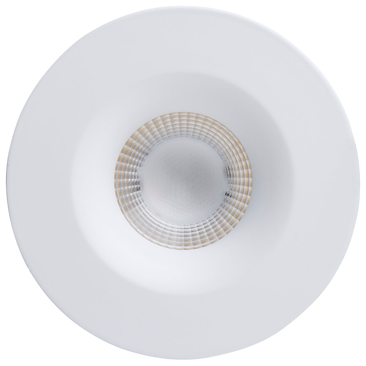 10 Watt LED Direct Wire Downlight - Remote Driver - CCT Selectable - Dimmable - Round - White Finish