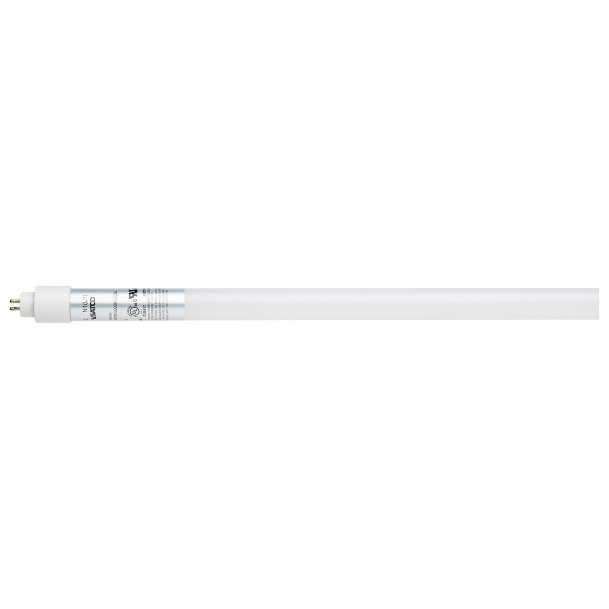 25 Watt 4 Foot T5 LED - Selectable - G5 Base - Type B - Ballast Bypass - Double Ended Wiring - White Finish - 120-347 Volt