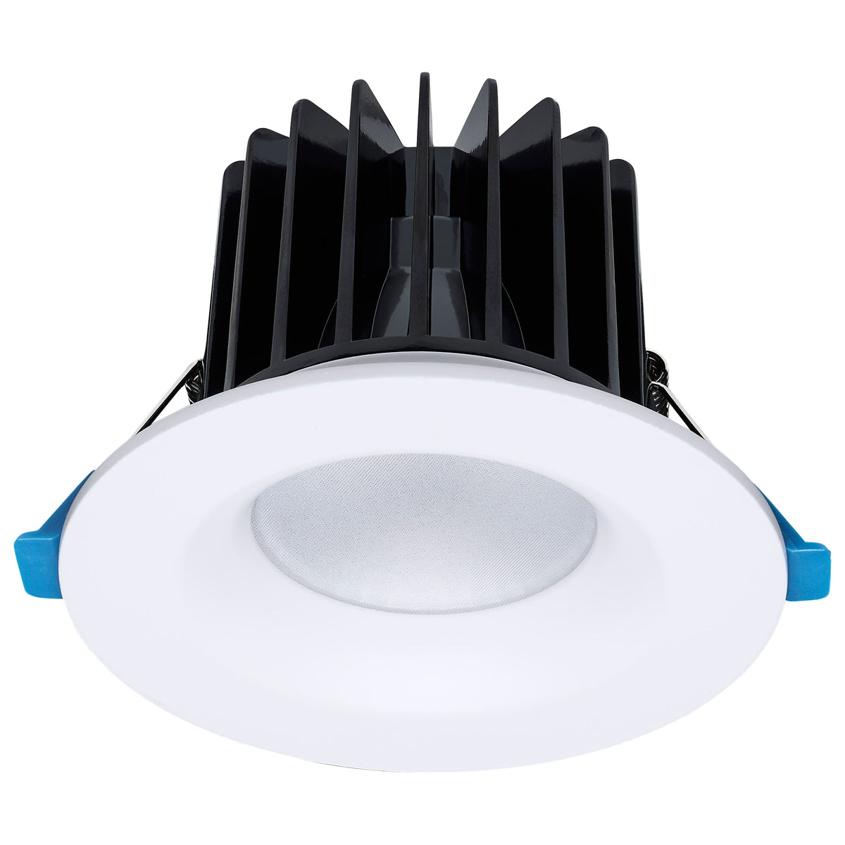 16/20/24 Watt LED Remote Driver Downlight - 27K/30K/35K/40K/50K CCT - Field Selectable - Round - White Finish - Dual Dimming - 120-277 Volt