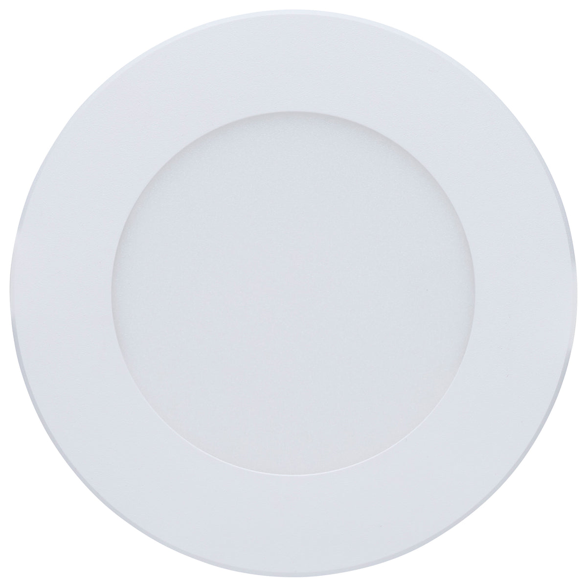 8 Watt LED Direct Wire Performer Series Downlight - Remote Driver - 4 Inch - 27K/3K/35K/4K/5K CCT Selectable - Round - Flat Face - White Finish