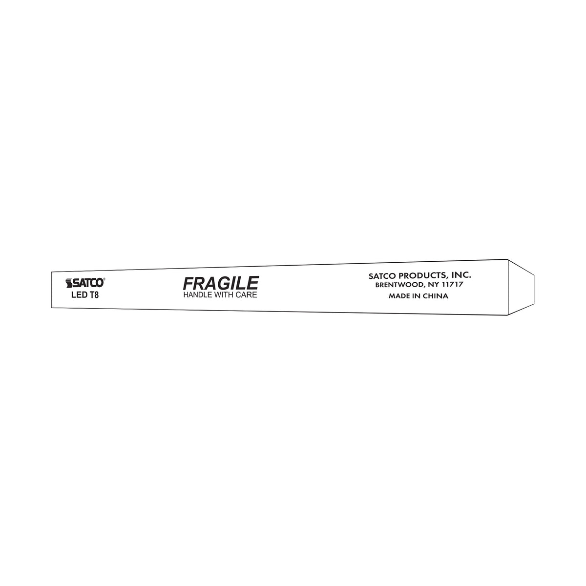 14 Watt T8 LED - Single Pin Base - CCT Selectable - PET Shatterproof Coated - White Finish - Type B - Ballast Bypass - 48 Inches - 120-277 Volt