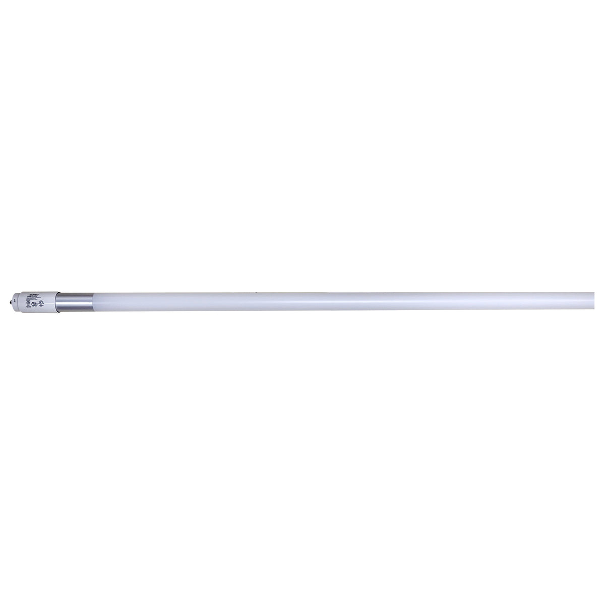 24 Watt T8 LED - Single Pin Base - CCT Selectable - Type B - Ballast Bypass - PET Shatterproof Coated - White Finish - 72 Inches - 120-277 Volt