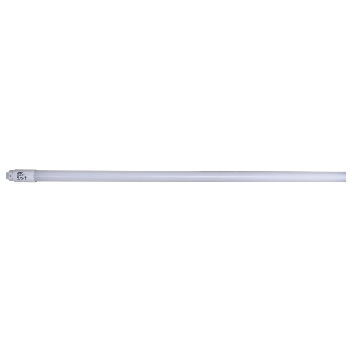 18 Watt T8 LED - Recessed Double Contact HO/VHO Base - CCT Selectable - Type B - Ballast Bypass - PET Shatterproof Coated - White Finish - 48 Inches - 120-277 Volt