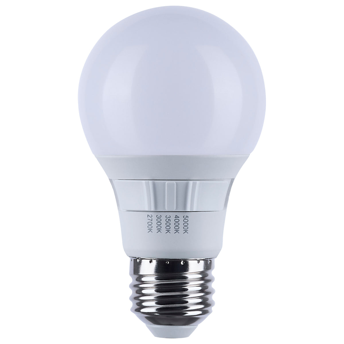 9 Watt A19 LED - 27K/3K/35K/4K/5K Selectable - Medium Base - Frost Finish - 120 Volt product image