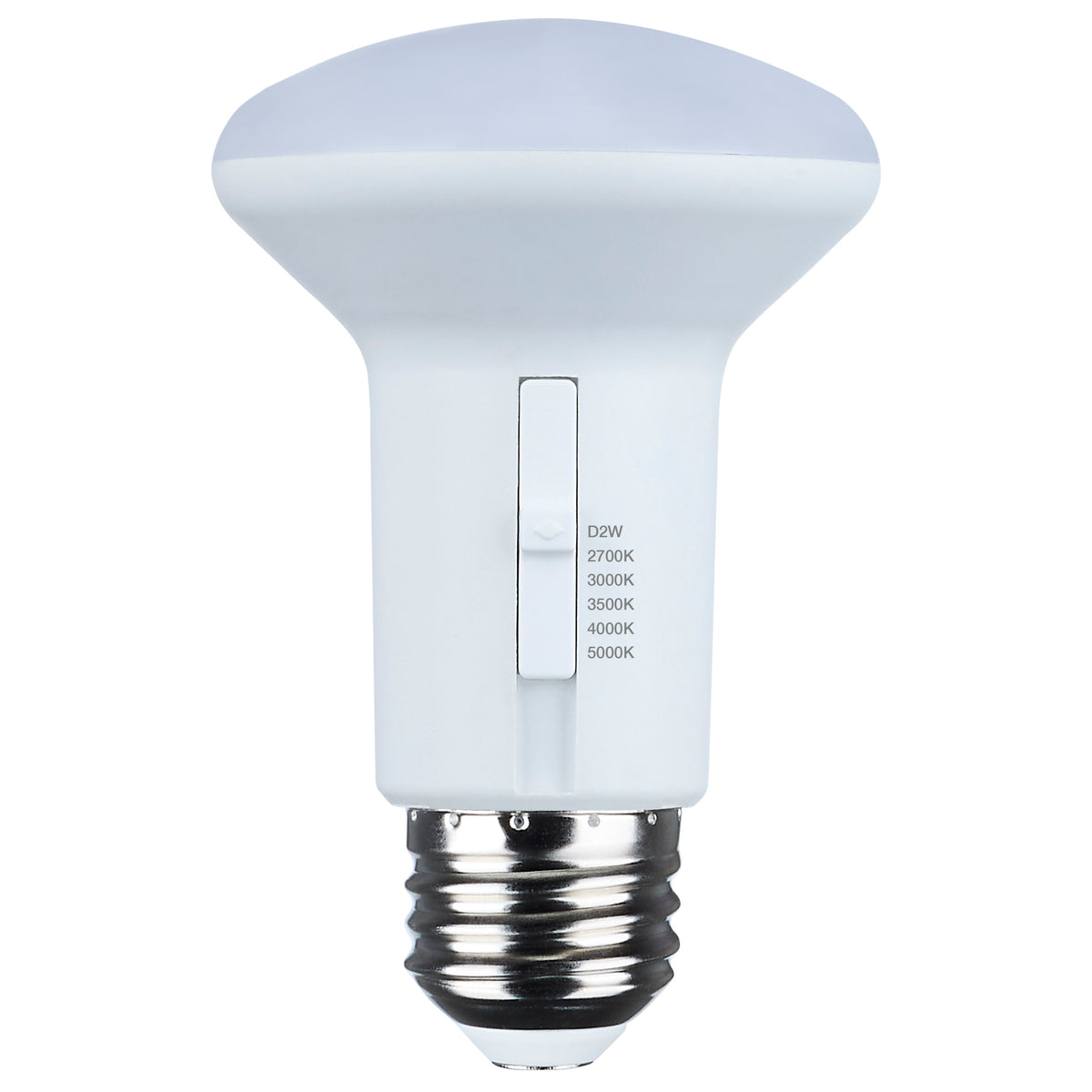 5.8 Watt R20 LED - 27K/30K/35K/40K/50K Selectable - Dim to Warm - White Finish - 120 Volt bulb or fixture view
