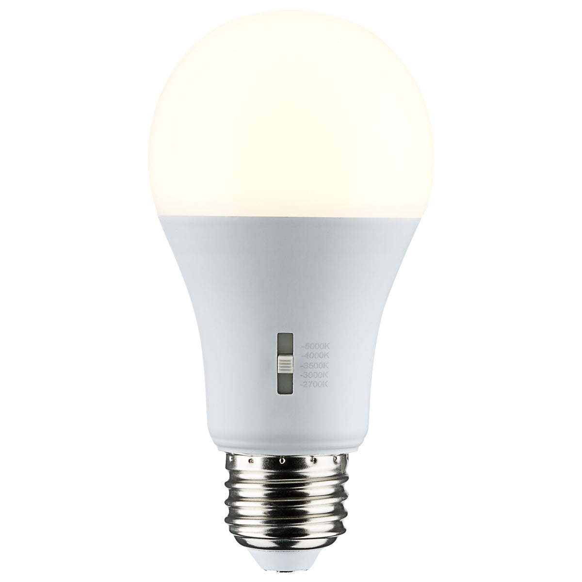 14 Watt A19 LED - Medium Base - CCT Selectable - 120 Volt - Frost Finish