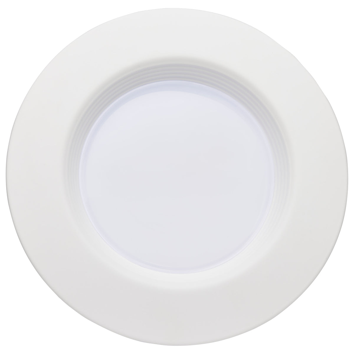 9 Watt LED Downlight Retrofit - 5-6 Inches - CCT Selectable - Round - White Finish - 120 Volt