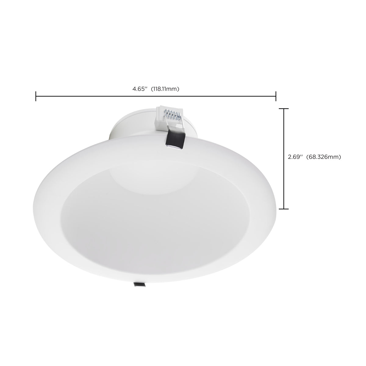 14.5 Watt Commercial LED Downlight - 4 in. - Color Adjustable - Lumen Adjustable - 120-277 volt