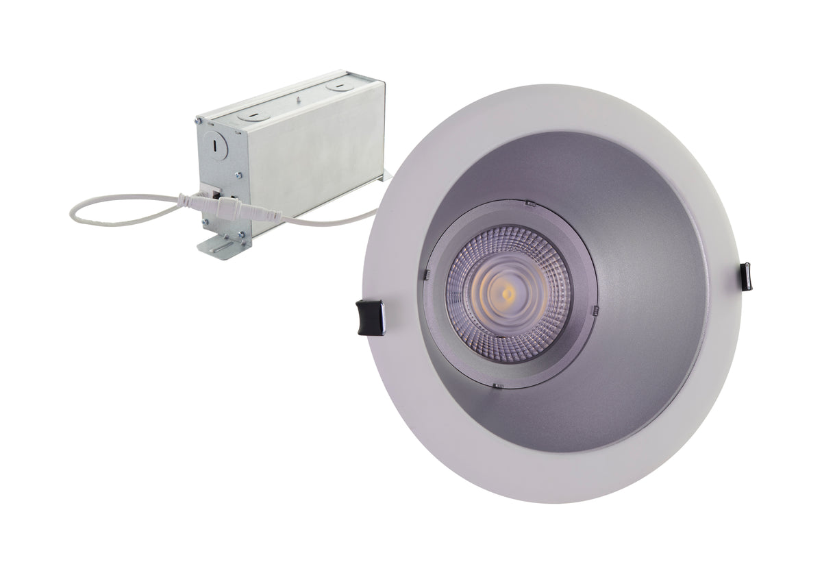 23 Watt Commercial LED Downlight - 6 in. - Color Adjustable - Lumen Adjustable - 120-277 volt