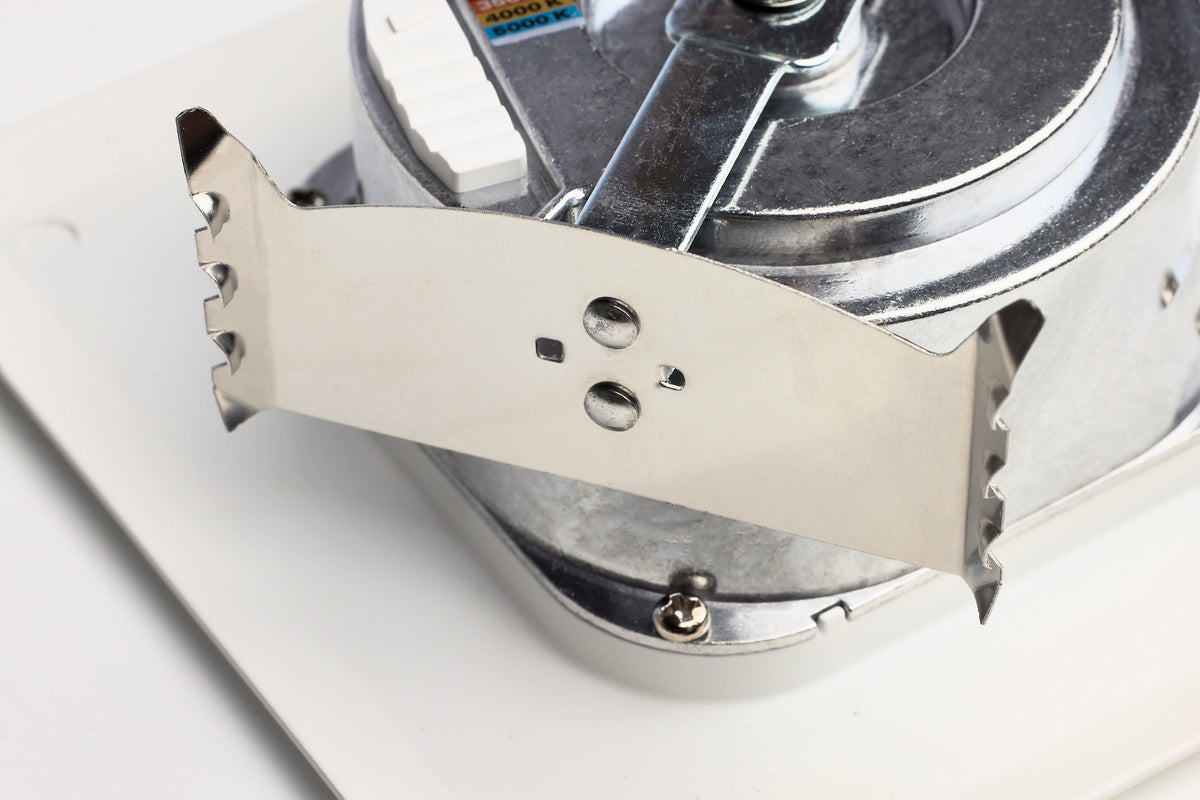 6.7 Watt LED Downlight Retrofit - 4 Inches - CCT Selectable - Square - White Finish - 120 Volt