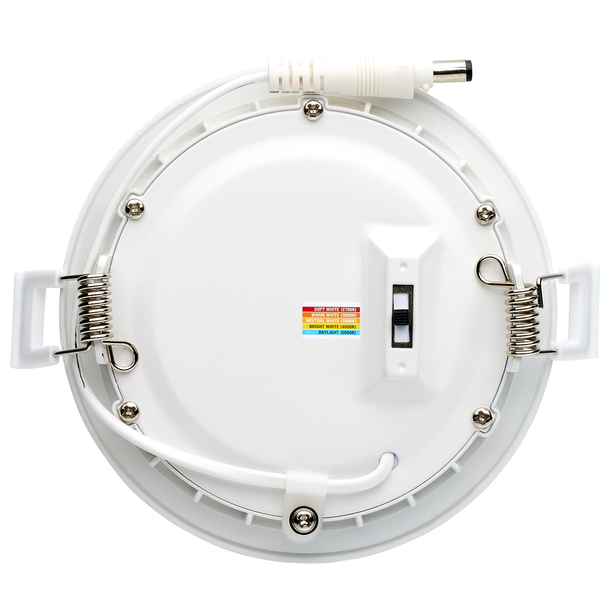 10 Watt LED Direct Wire Downlight - Edge-lit - 4-Inch - CCT Selectable - Round - Remote Driver