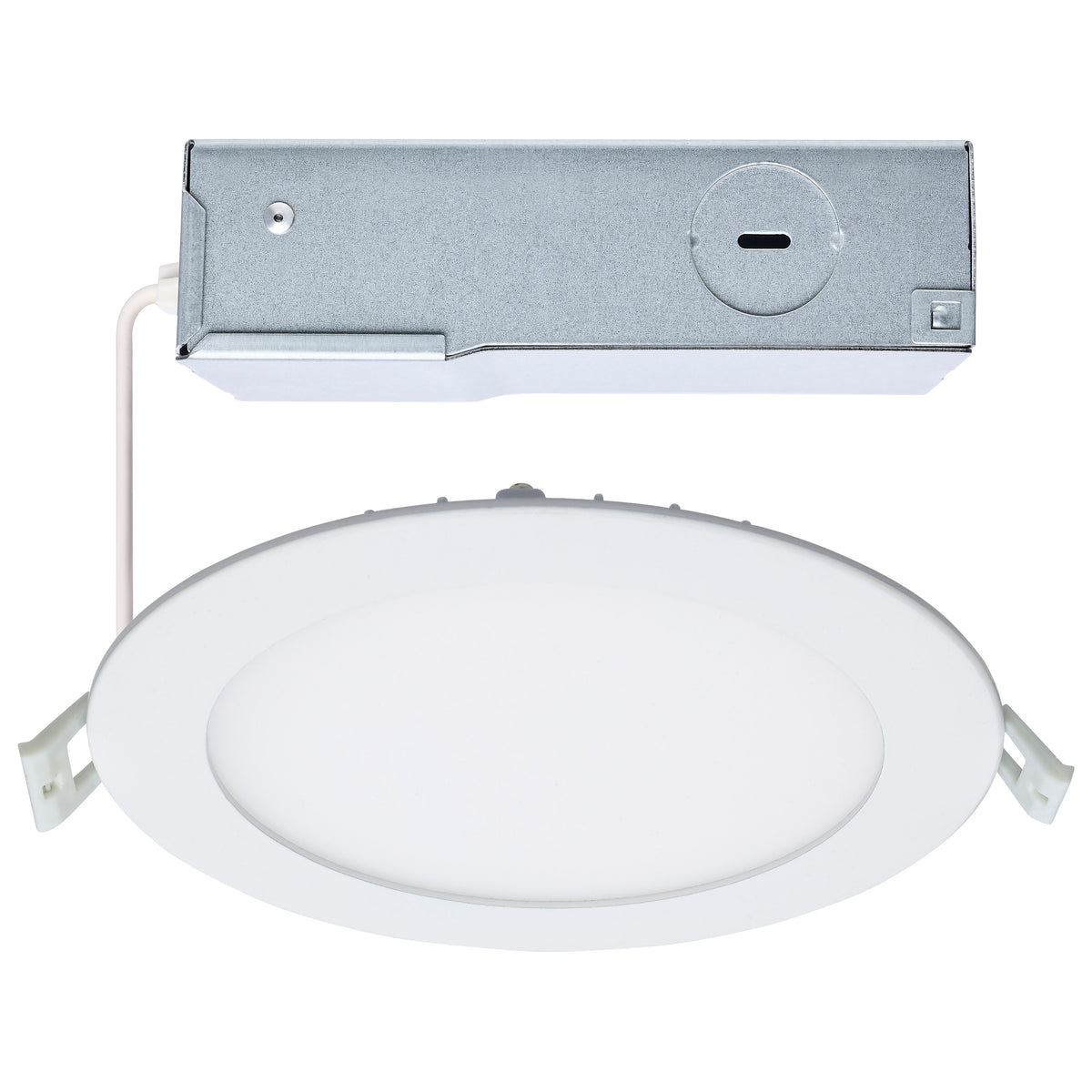 12 Watt LED Direct Wire Downlight - Edge-lit - 6-Inch - Selectable - Round - Remote Driver product image