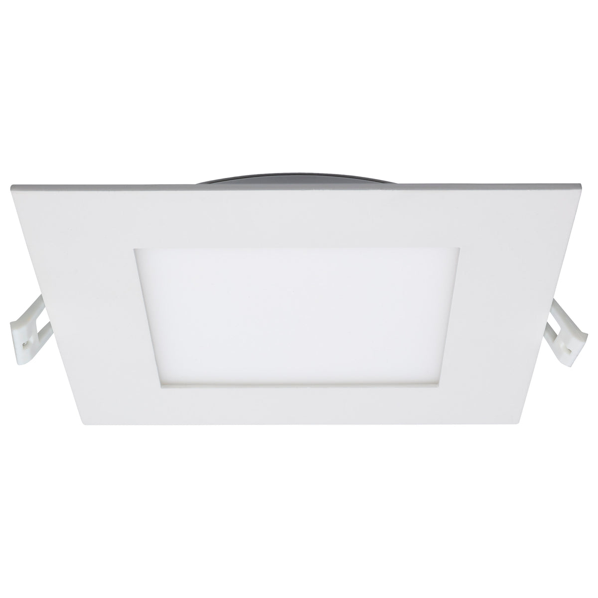 12 Watt LED Direct Wire Downlight - Edge-lit - 6-Inch - CCT Selectable - Square - Remote Driver