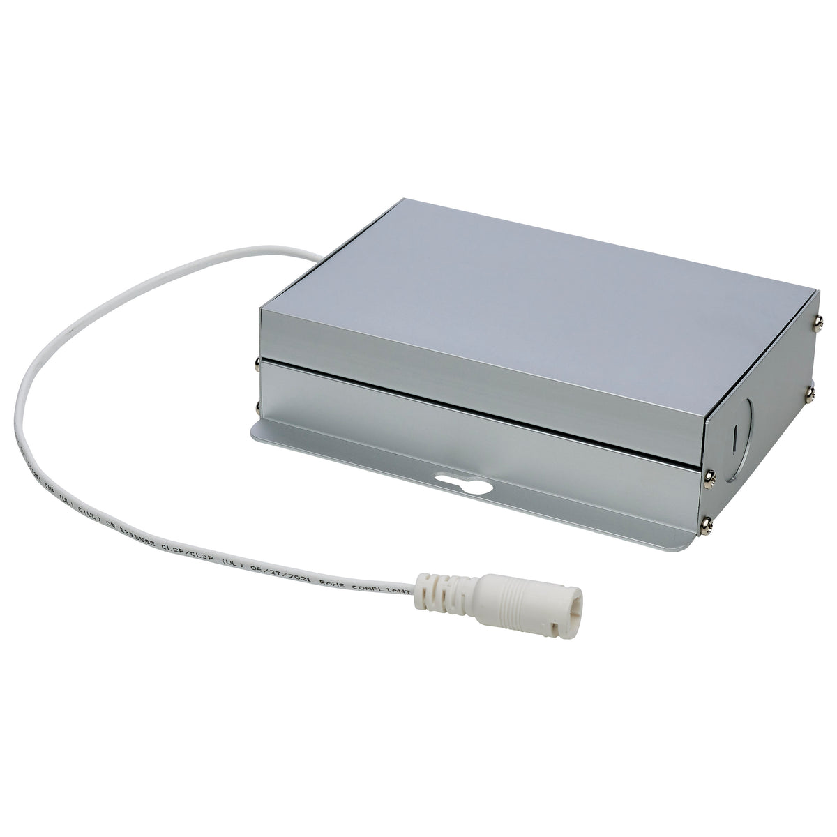 24 Watt - LED Direct Wire Downlight - Edge-lit - 8 inch - CCT Selectable - 120 volt - Dimmable - Square - Remote Driver