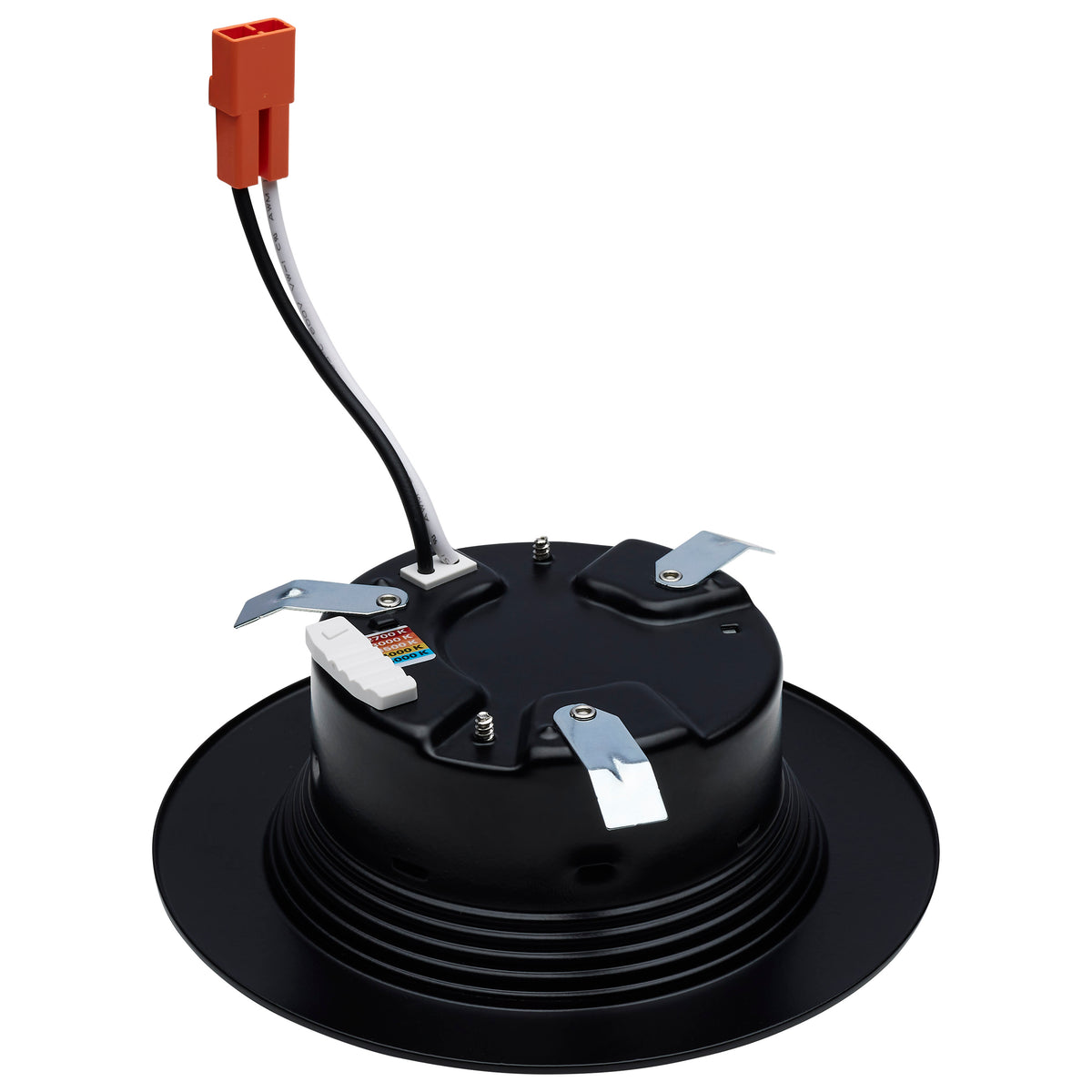 6.7 Watt - LED Downlight Retrofit - 4 Inch - CCT Selectable - 120 Volts - Black Finish