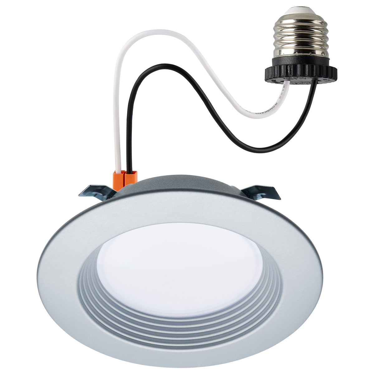 6.7 Watt - LED Downlight Retrofit - 4 Inch - Selectable - 120 Volts - Brushed Nickel Finish lighting product
