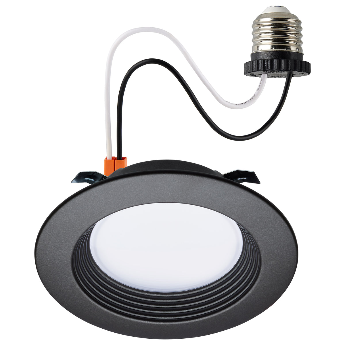 6.7 Watt - LED Downlight Retrofit - 4 Inch - Selectable - 120 Volts - Bronze Finish for hallways and ceiling fixtures