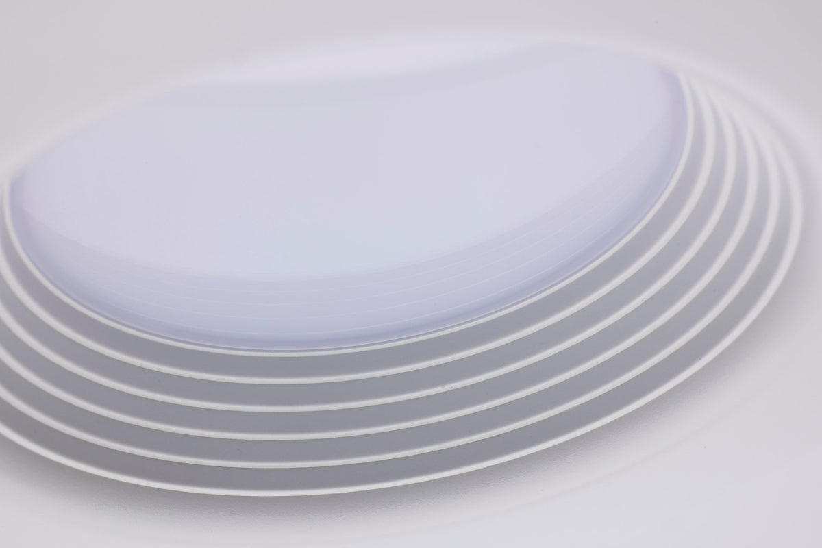 6.5 Watt LED Downlight Retrofit - 4 Inch Baffle - CCT Selectable - 12 Volts - Matte White Finish