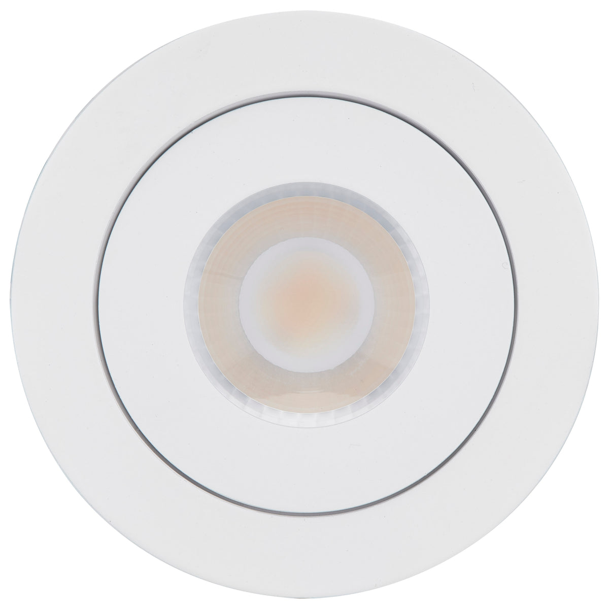 9 Watt - CCT Selectable - LED Direct Wire Downlight - GimbaLED - 4 Inch Round - Remote Driver - White