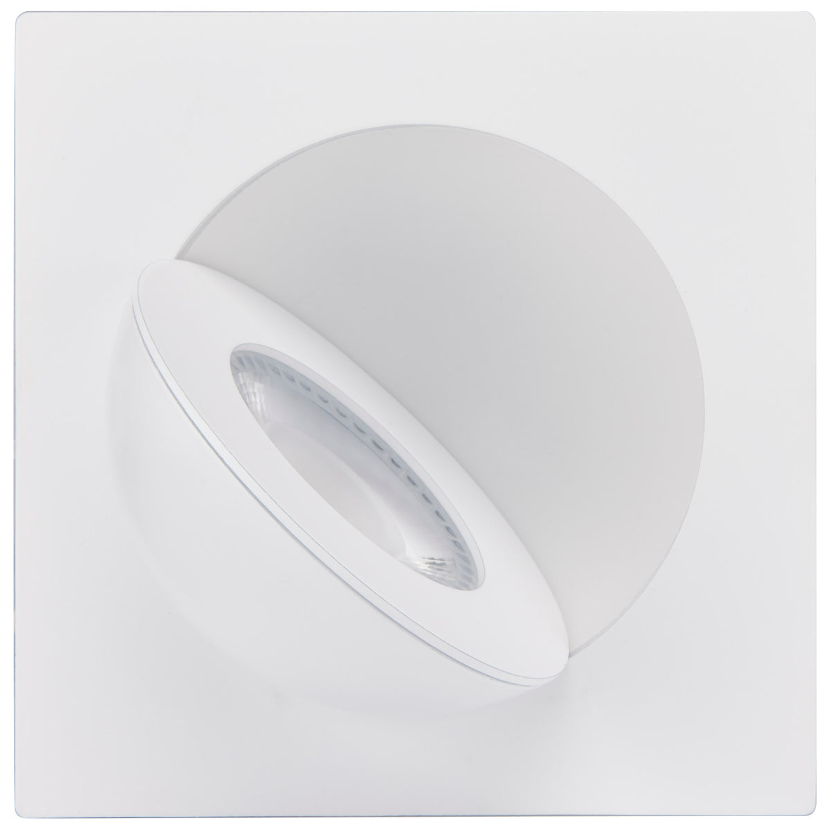 9 Watt - CCT Selectable - LED Direct Wire Downlight - GimbaLED - 4 Inch Square - Remote Driver - White