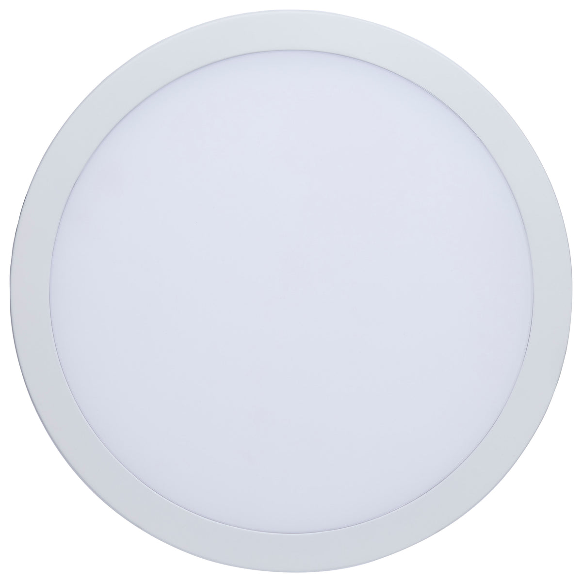 30 Watt - 10 Inch LED Direct Wire Downlight - Remote Driver - CCT Selectable - Dual Dimming - Flat Face - Round - White Finish