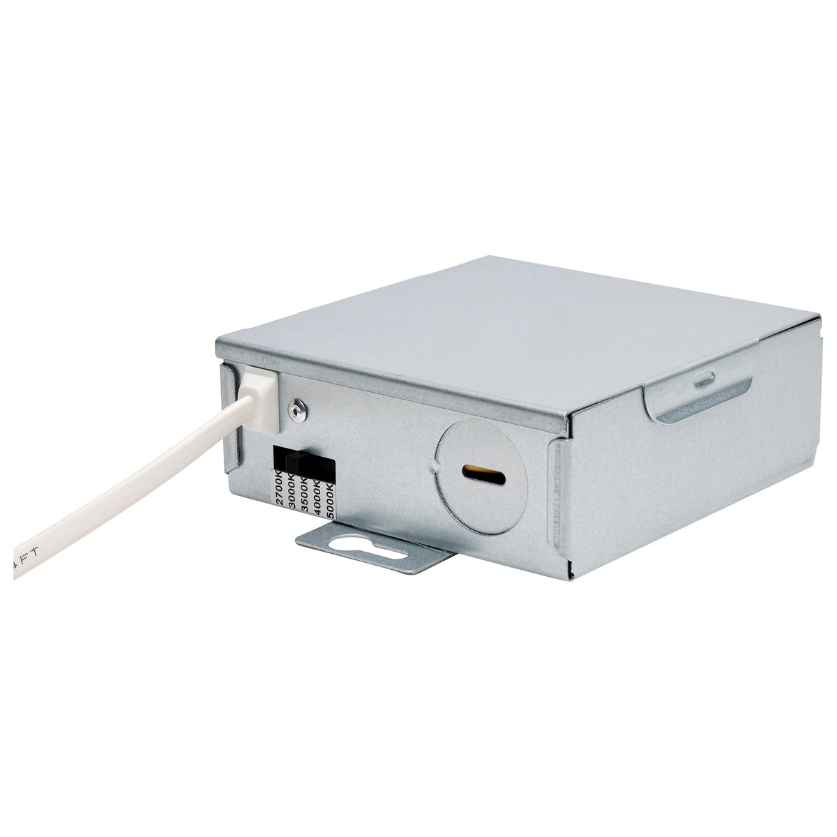 15 Watt - CCT Selectable - LED Direct Wire Downlight - GimbaLED - 6 Inch Round - Remote Driver - White