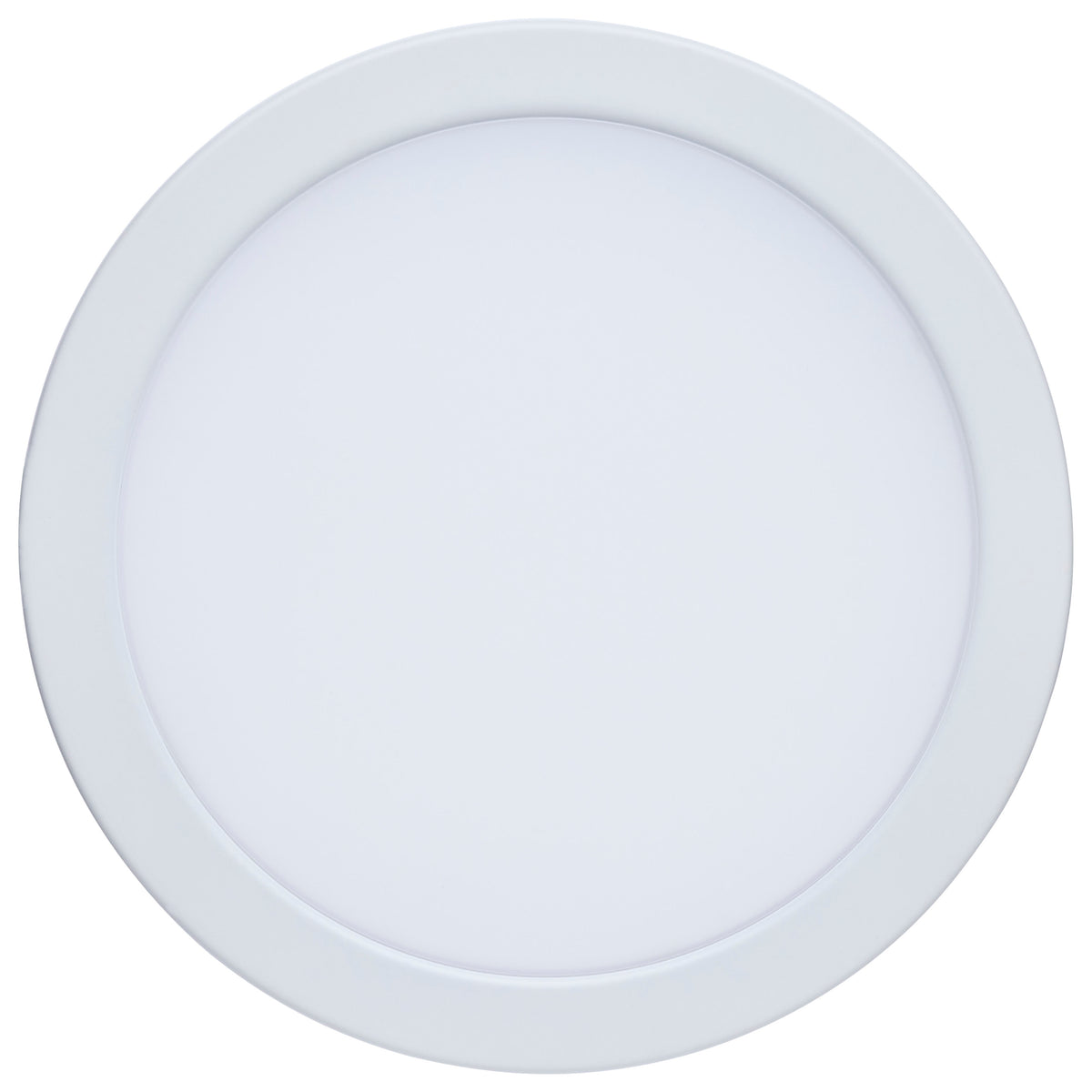 13 Watt LED - Fire Rated 6 Inch - Direct Wire Slim Fit Flat Face Downlight - Round Shape - White Finish - CCT Selectable - 120-277 Volts - 0-10V Dimmable