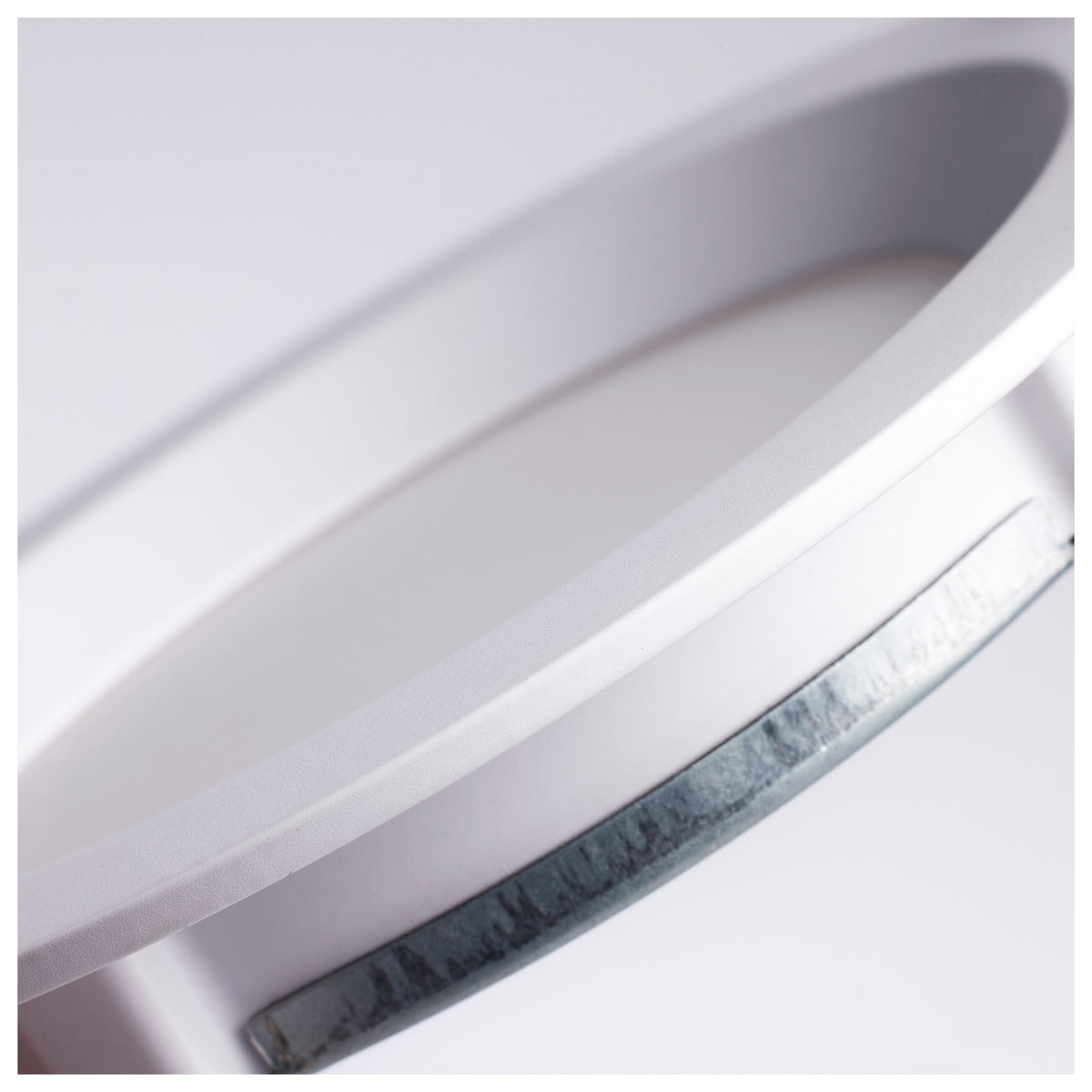10 Watt LED Direct Wire Downlight - Slimfit - Smooth Baffle - 4 Inch - CCT Selectable - Round - Remote Driver - White Finish