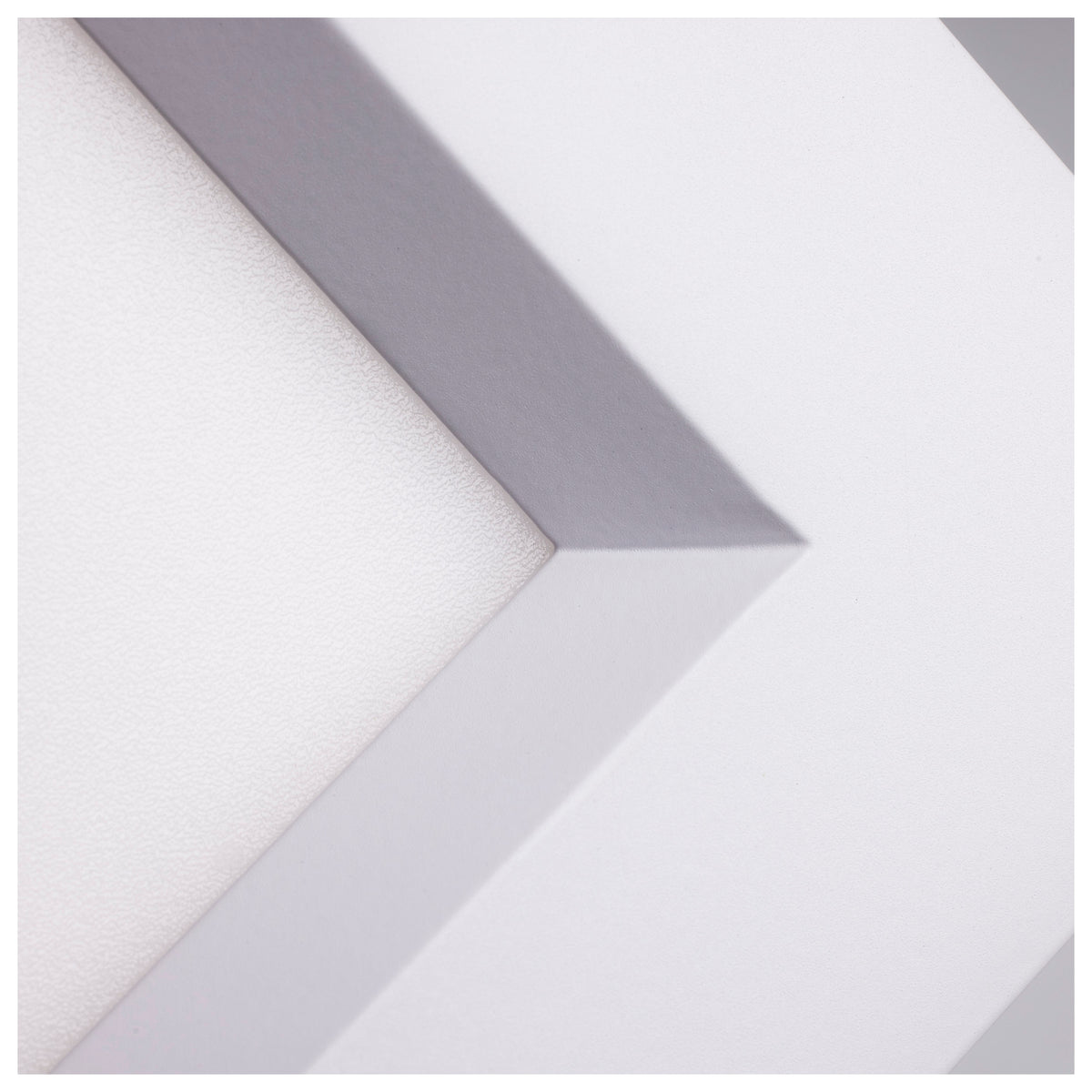 9 Watt LED Direct Wire Downlight - Slimfit - Smooth Baffle - 4 Inch - CCT Selectable - Square - Remote Driver - White Finish
