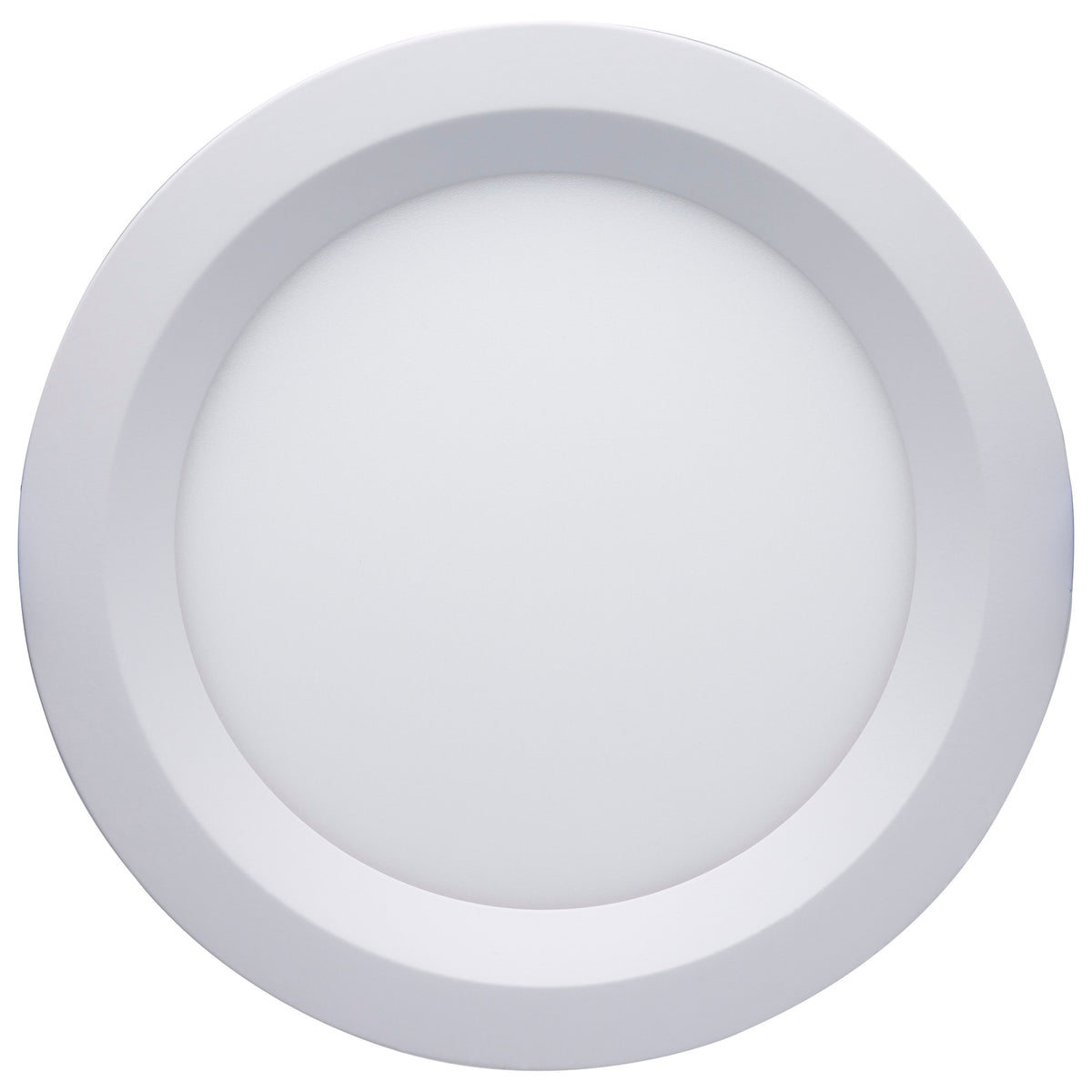 13 Watt LED Direct Wire Downlight - Slimfit - Smooth Baffle - 6 Inch - CCT Selectable - Round - Remote Driver - White Finish