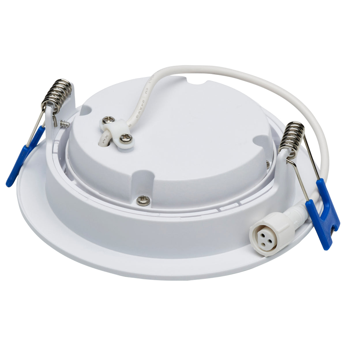 11 Watt - 4" - Directional Low-Profile Downlight - CCT Selectable - 120 Volt - White Finish