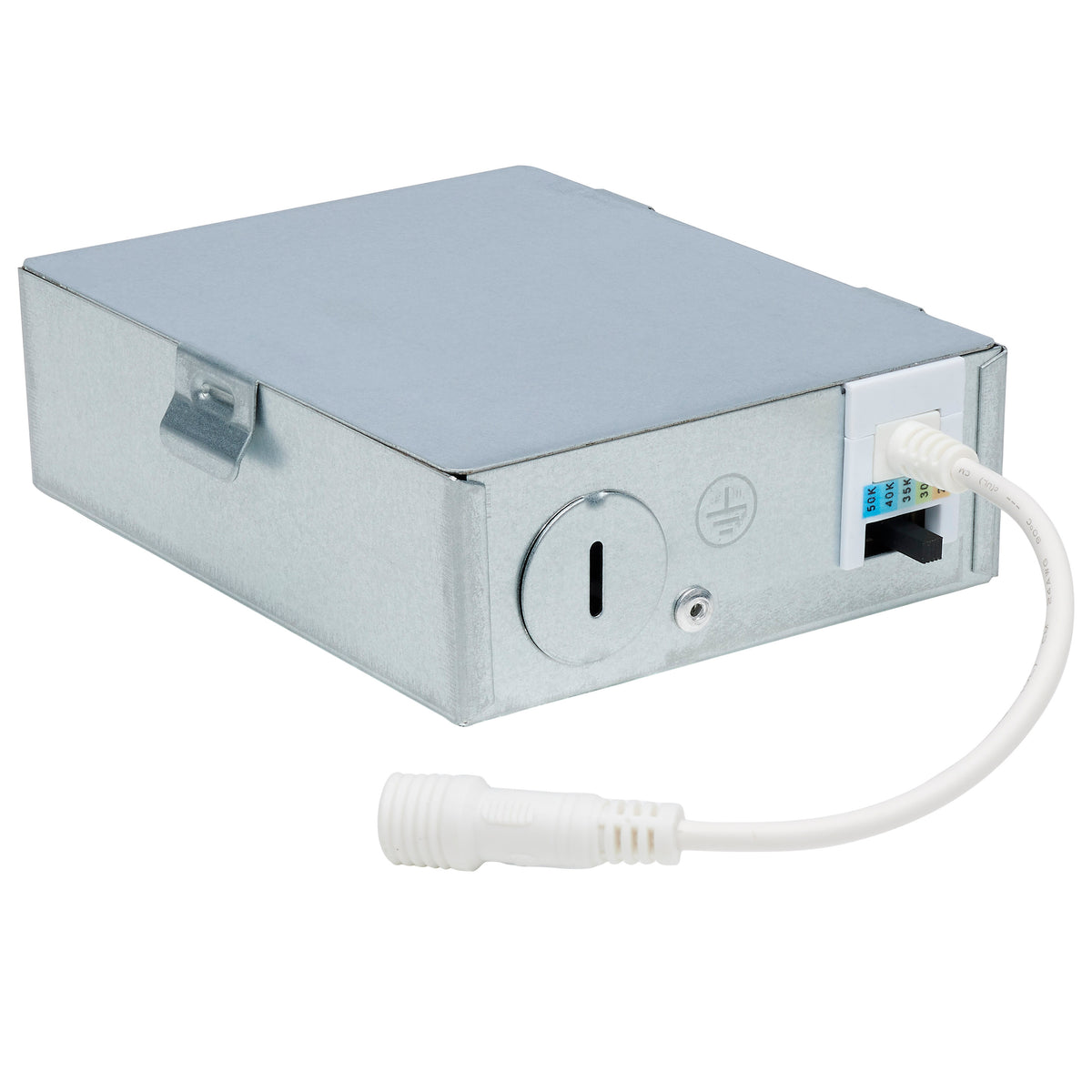 11 Watt - 4" - Directional Low-Profile Downlight - CCT Selectable - 120 Volt - White Finish