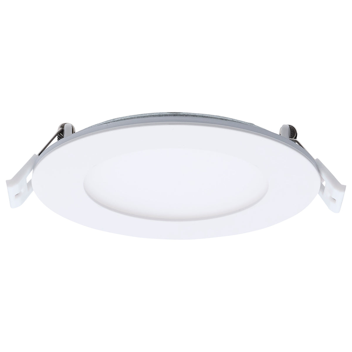 9 Watt LED Direct Wire Downlight with Night Light - 4 Inch - Remote Driver - CCT Selectable - Dimmable - Round - White Finish
