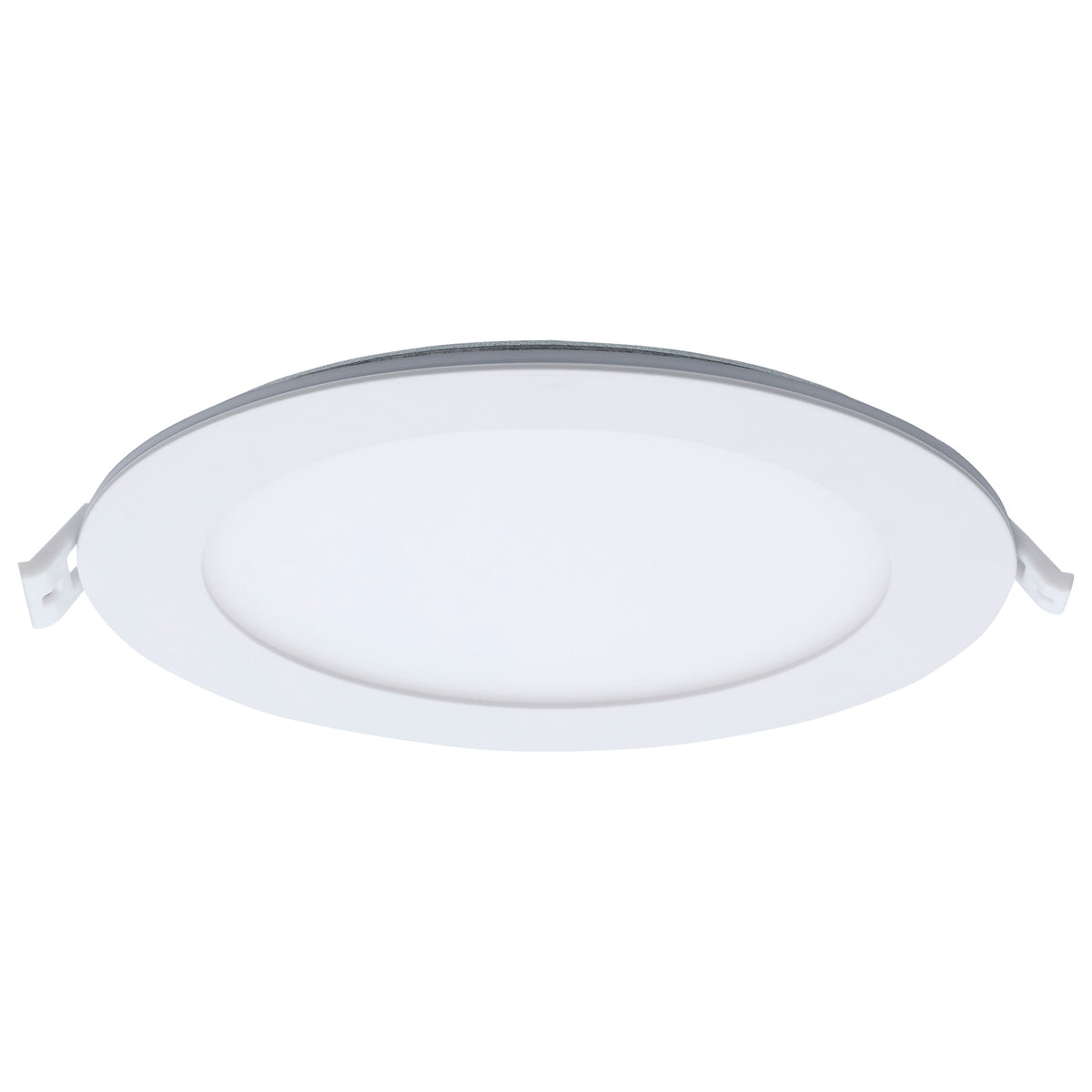 12 Watt LED Direct Wire Downlight with Night Light - 6 Inch - Remote Driver - CCT Selectable - Dimmable - Round - White Finish