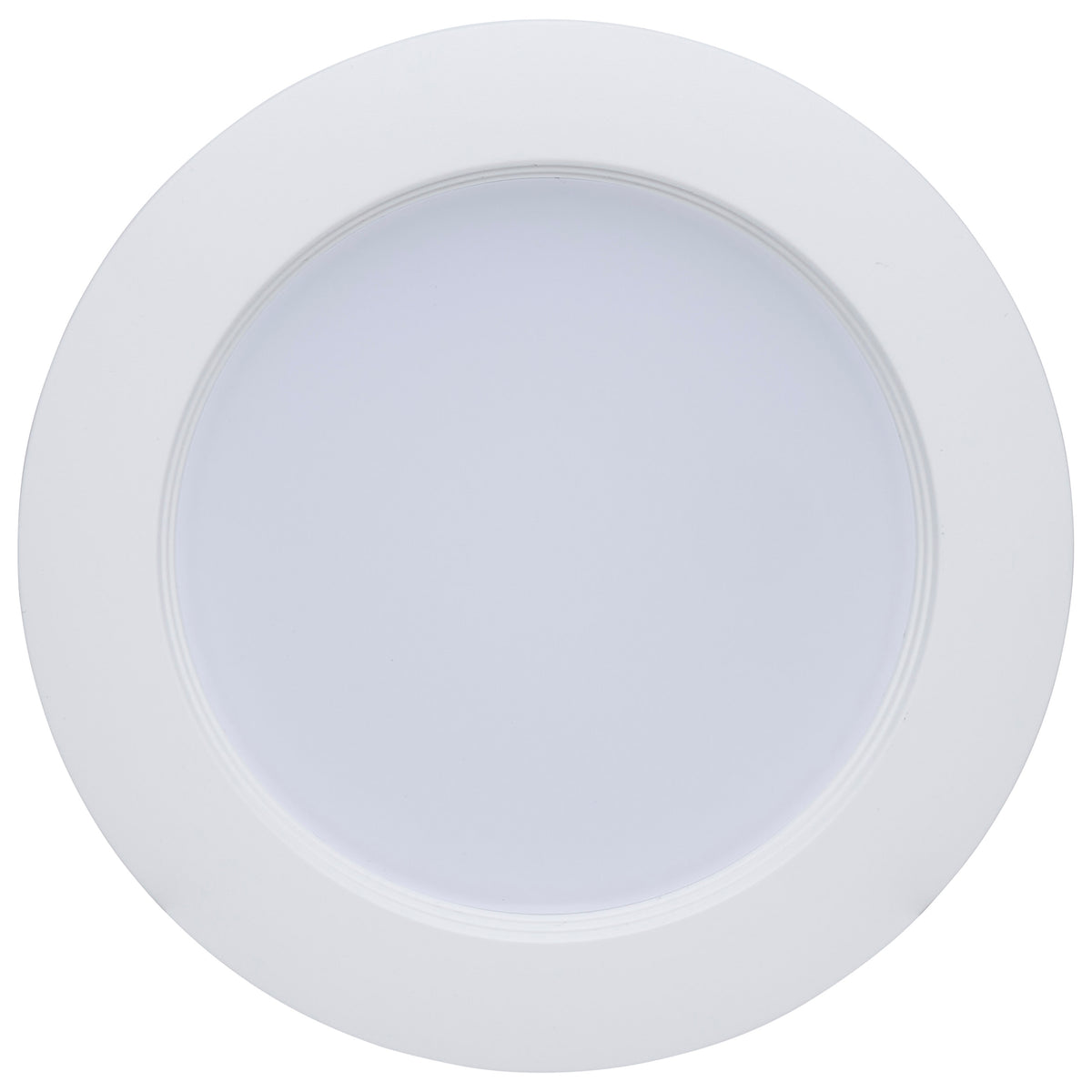 6.5/8/9.3 Watt LED Downlight Retrofit - 27K/30K/35K/40K/50K CCT - 4 Inch - Regressed Wafer - Round - Matte White Finish