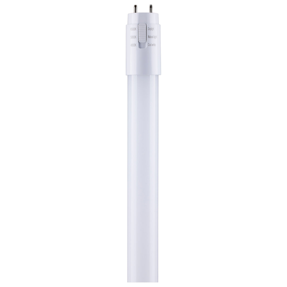 10 Watt T8 LED - CCT Selectable - G13 base - 50000 Average rated hours - Type A - Ballast Dependent - 2PK
