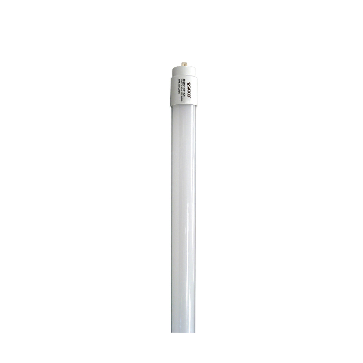 14 Watt T8 LED - Single pin base - 4000K - 50,000 Average rated hours - 1900 Lumens - Type B - 4 ft. Double Ended Bypass bulb