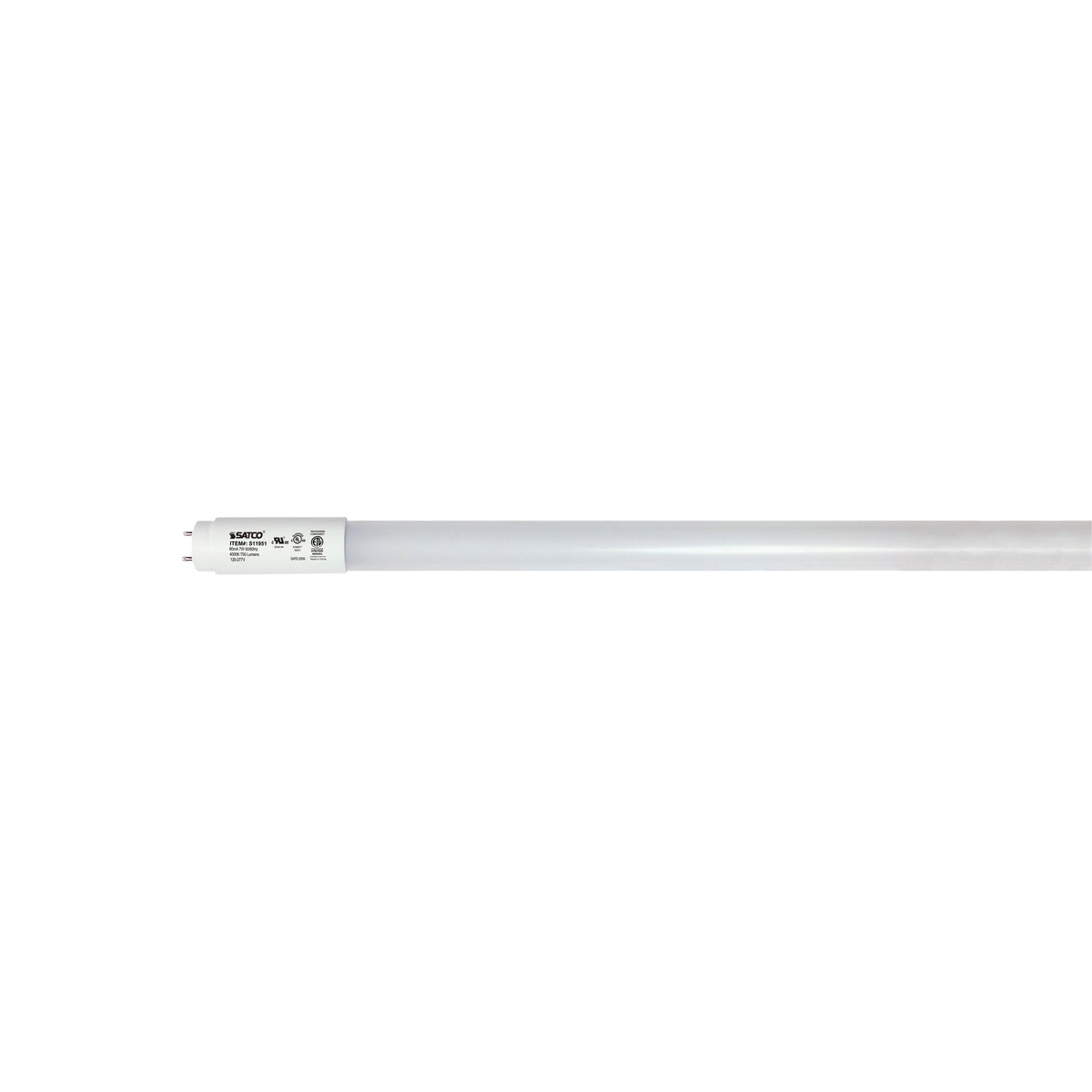 7 Watt - 18 Inch - T8 Linear LED - Medium Bi-Pin G13Base - 4000K - 50000 Average Rated Hours - 750 Lumens - Type B Ballast