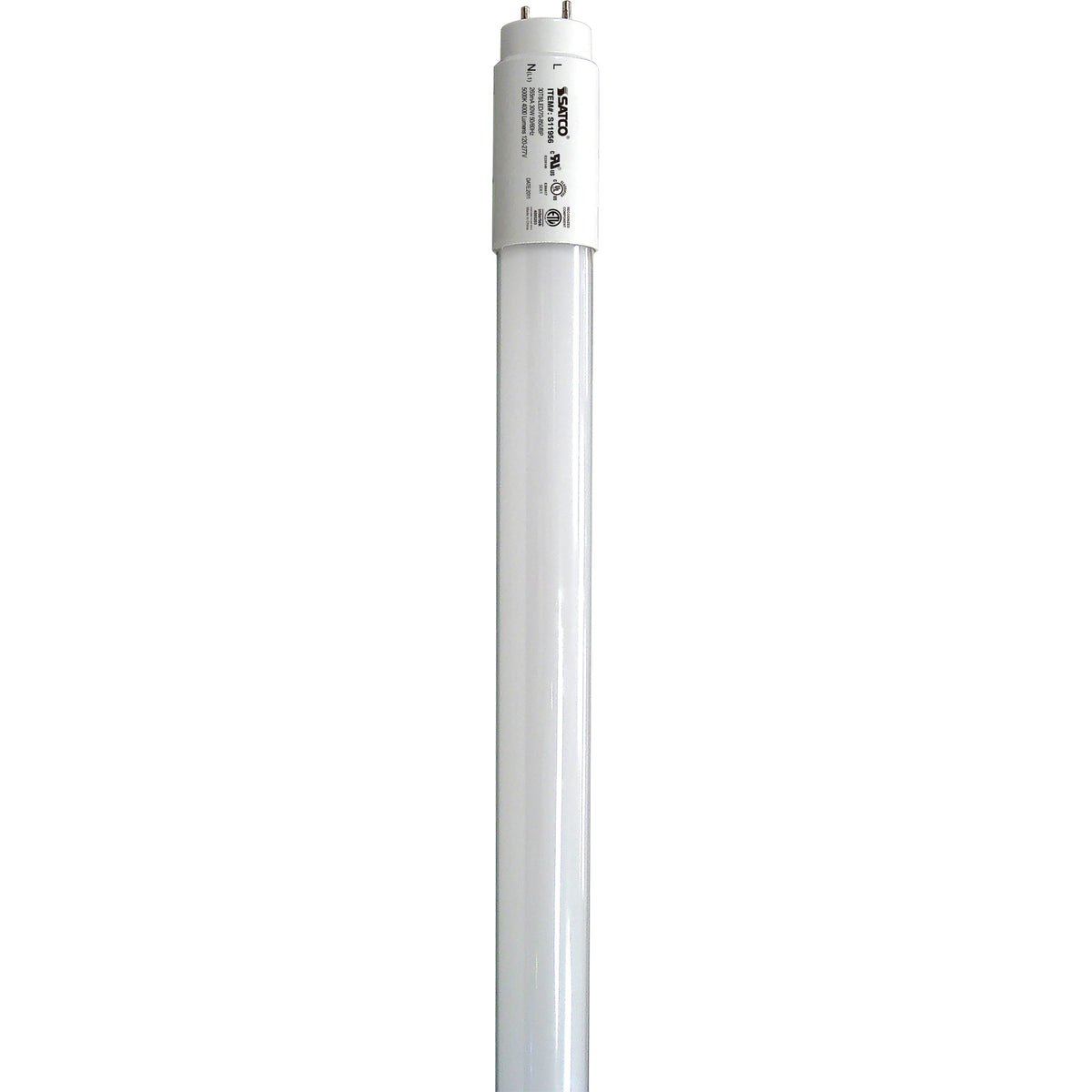 30 Watt T8 LED Type B Ballast Bypass - G13 Bi-Pin Base - 80 CRI - 5000K bulb or fixture view