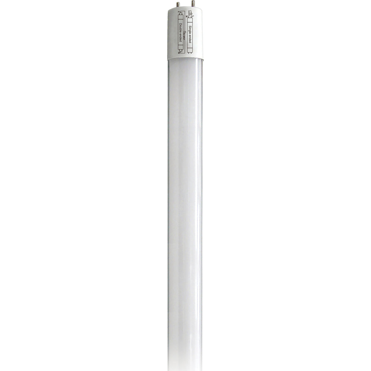 10.5 Watt T8 LED - 4Ft - 5000K - Medium Bi Pin base - 50000 Average rated hours - 1700 Lumens - Type B - Ballast Bypass - Single or Double Ended Wiring