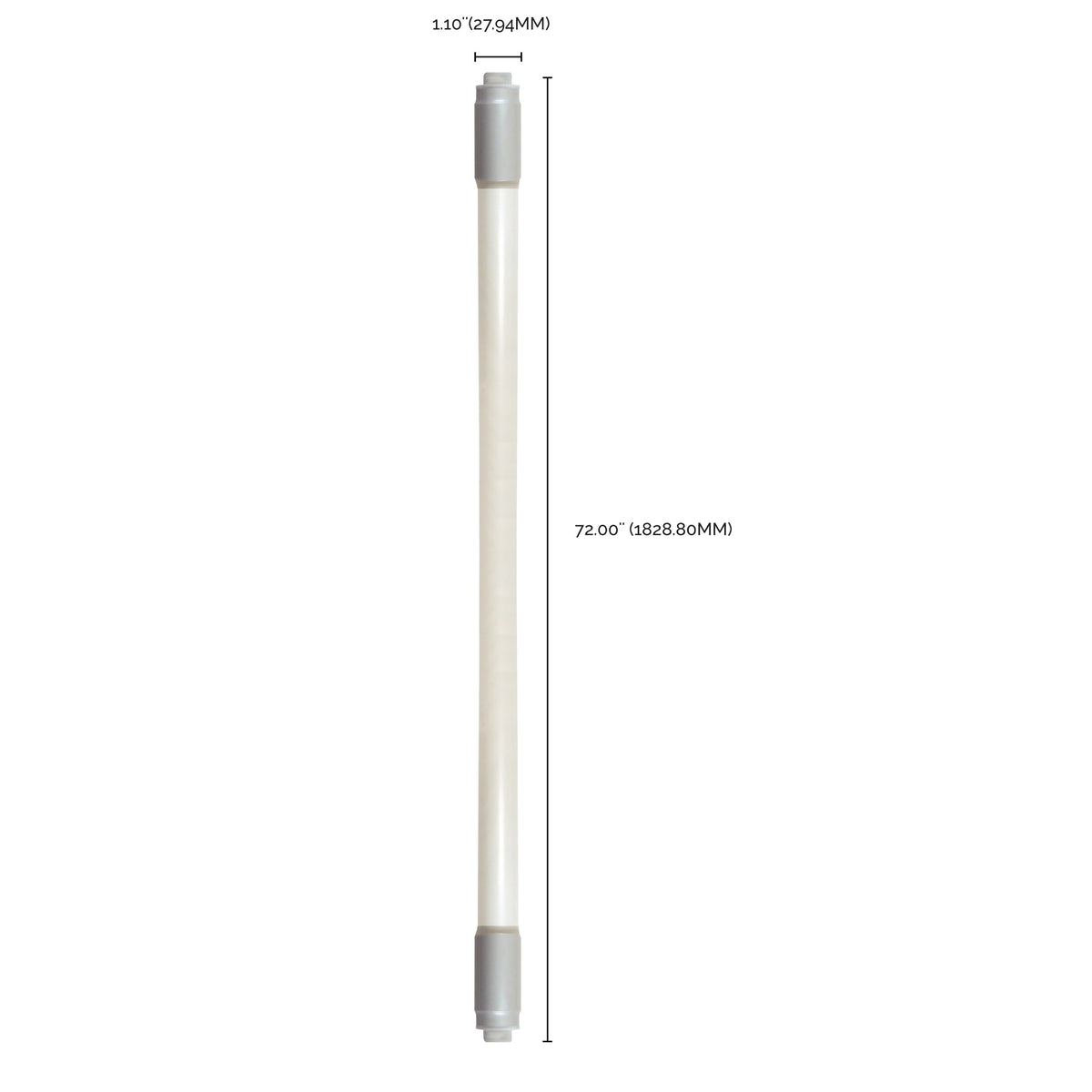 30 Watt T8 LED - 6 Foot - 4000K - Recessed Double Contact base - 50000 Average rated hours - 4200 Lumens - Type B - Ballast Bypass - Double Ended Wiring