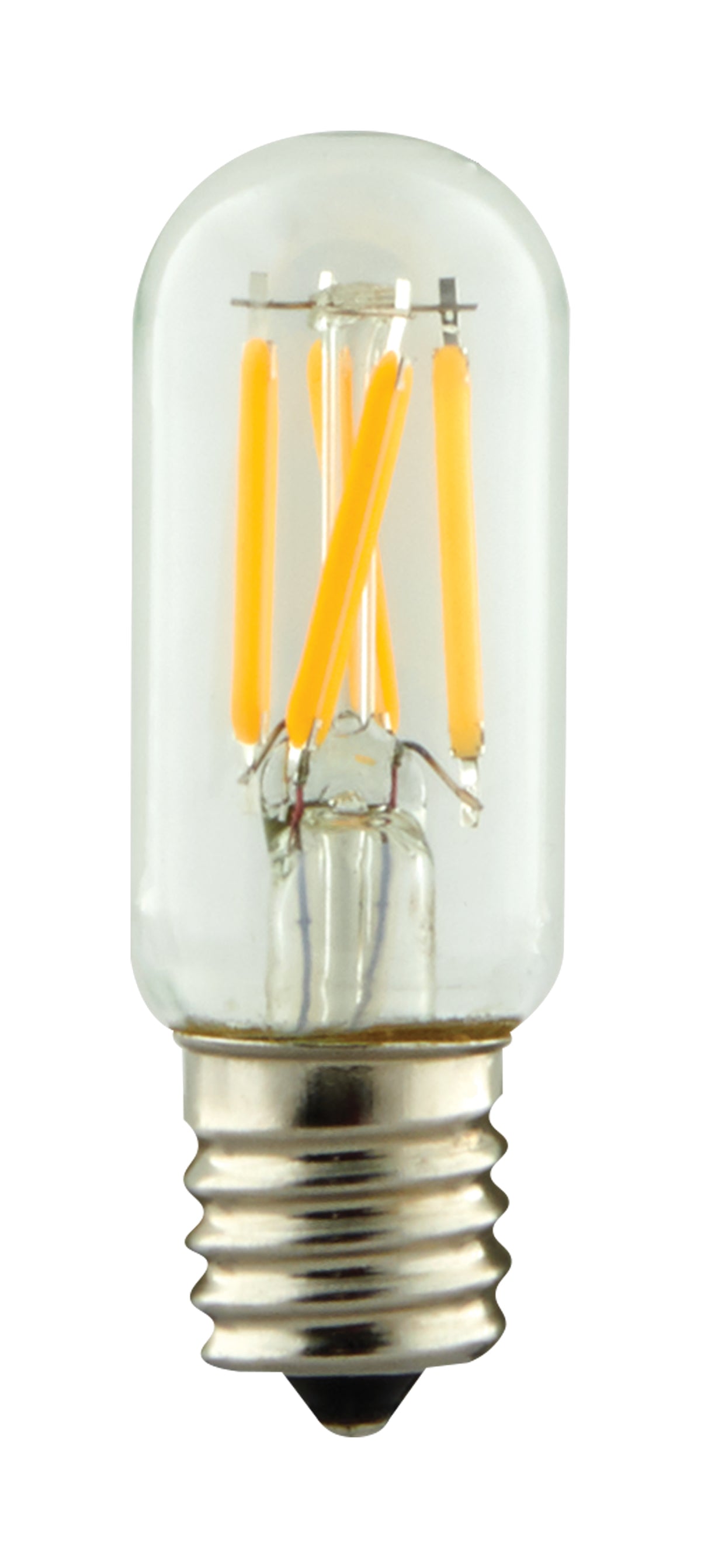 3.5 Watt - T7 LED Filament - Clear - Intermediate base - 3000K - 350 Lumens - 120 Volt - Carded