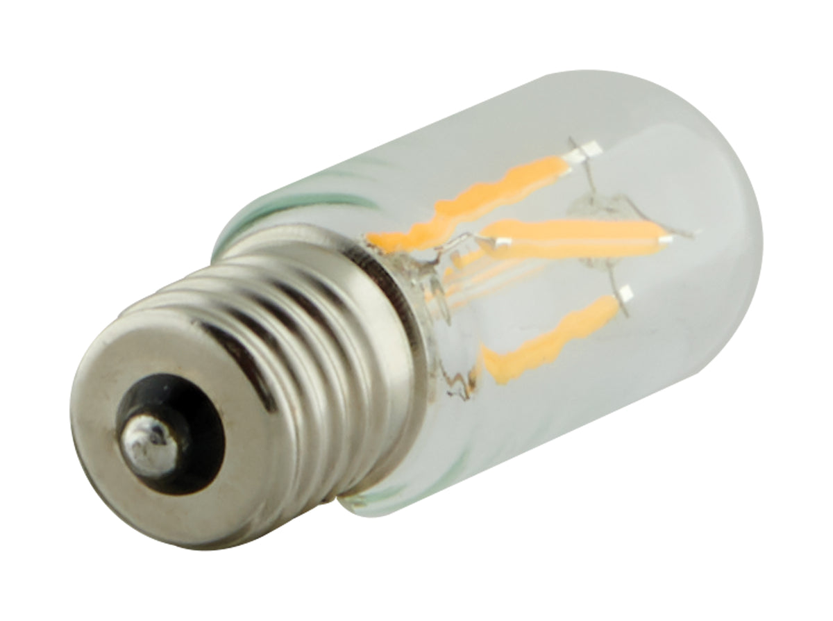 3.5 Watt - T7 LED Filament - Clear - Intermediate base - 3000K - 350 Lumens - 120 Volt - Carded