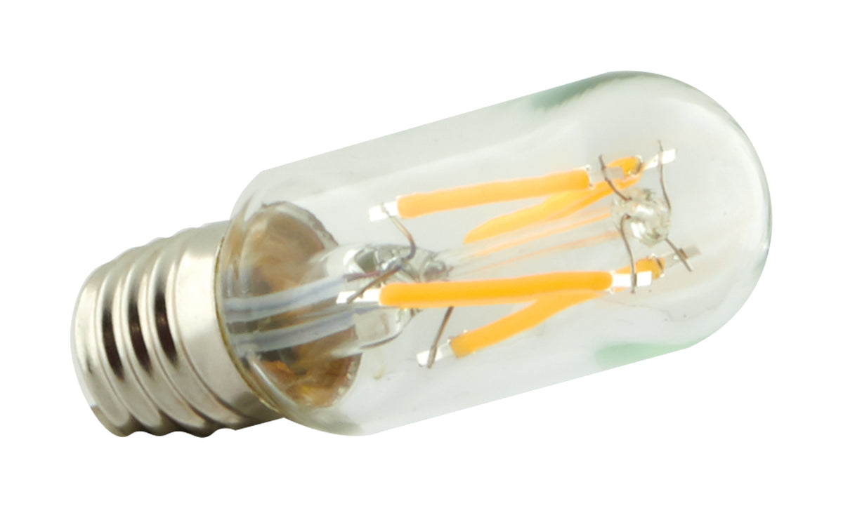 3.5 Watt - T7 LED Filament - Clear - Intermediate base - 3000K - 350 Lumens - 120 Volt - Carded