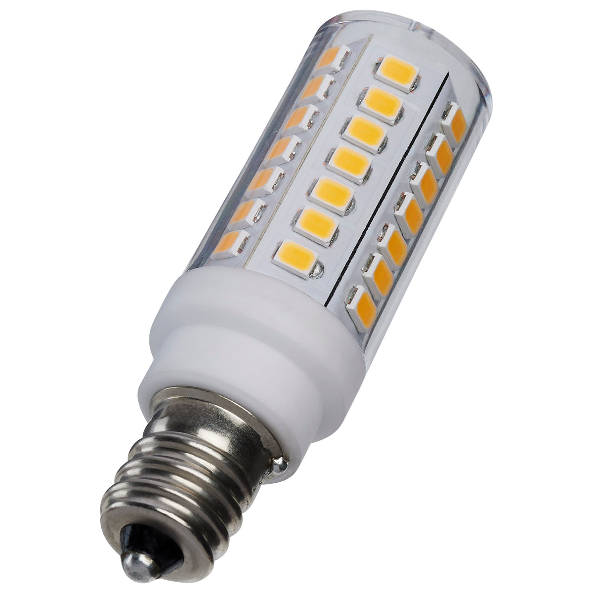 5 Watt Mini LED - Candelabra Base - 3000K - Clear Finish - 120 Volt