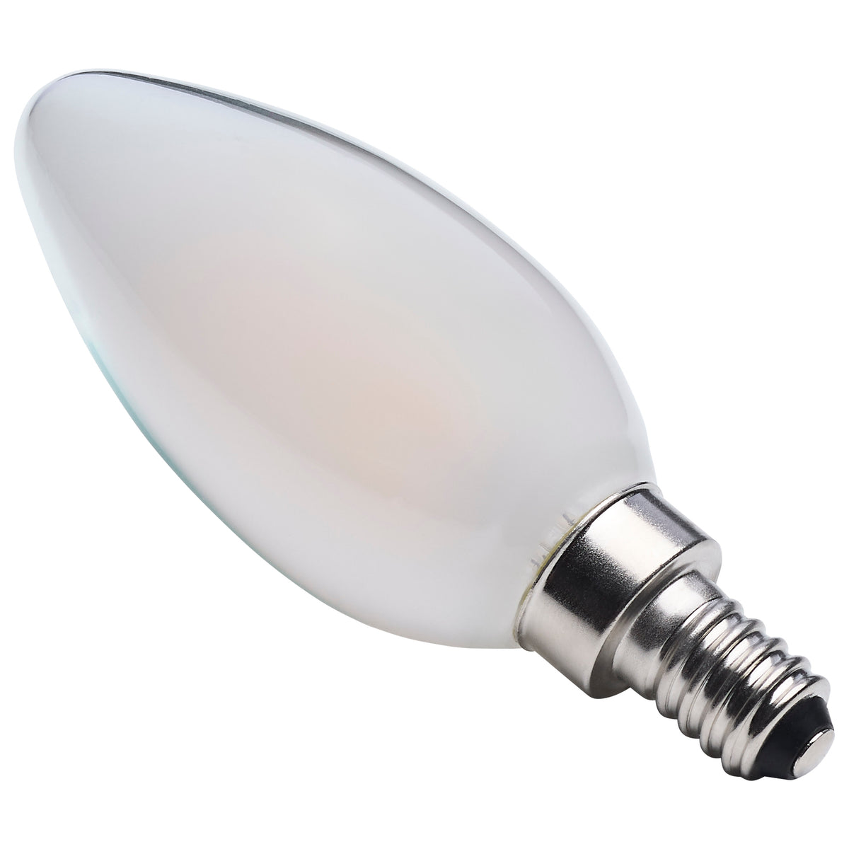 4.5 Watt LED B11 - 3000K-2000K Warm Dimming - Candelabra Base - Frost Finish
