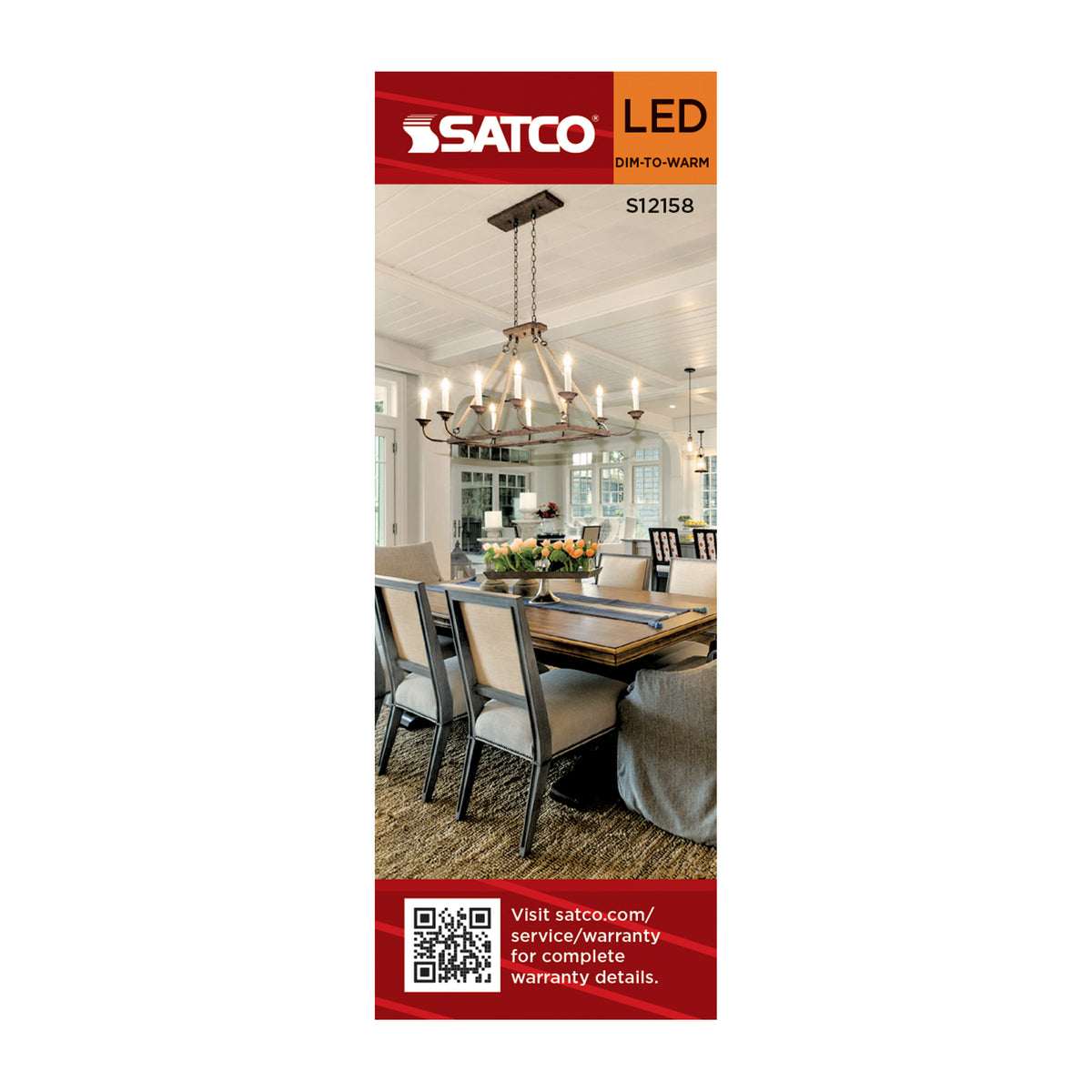 4.5 Watt LED B11 - 3000K-2000K Warm Dimming - Candelabra Base - Frost Finish