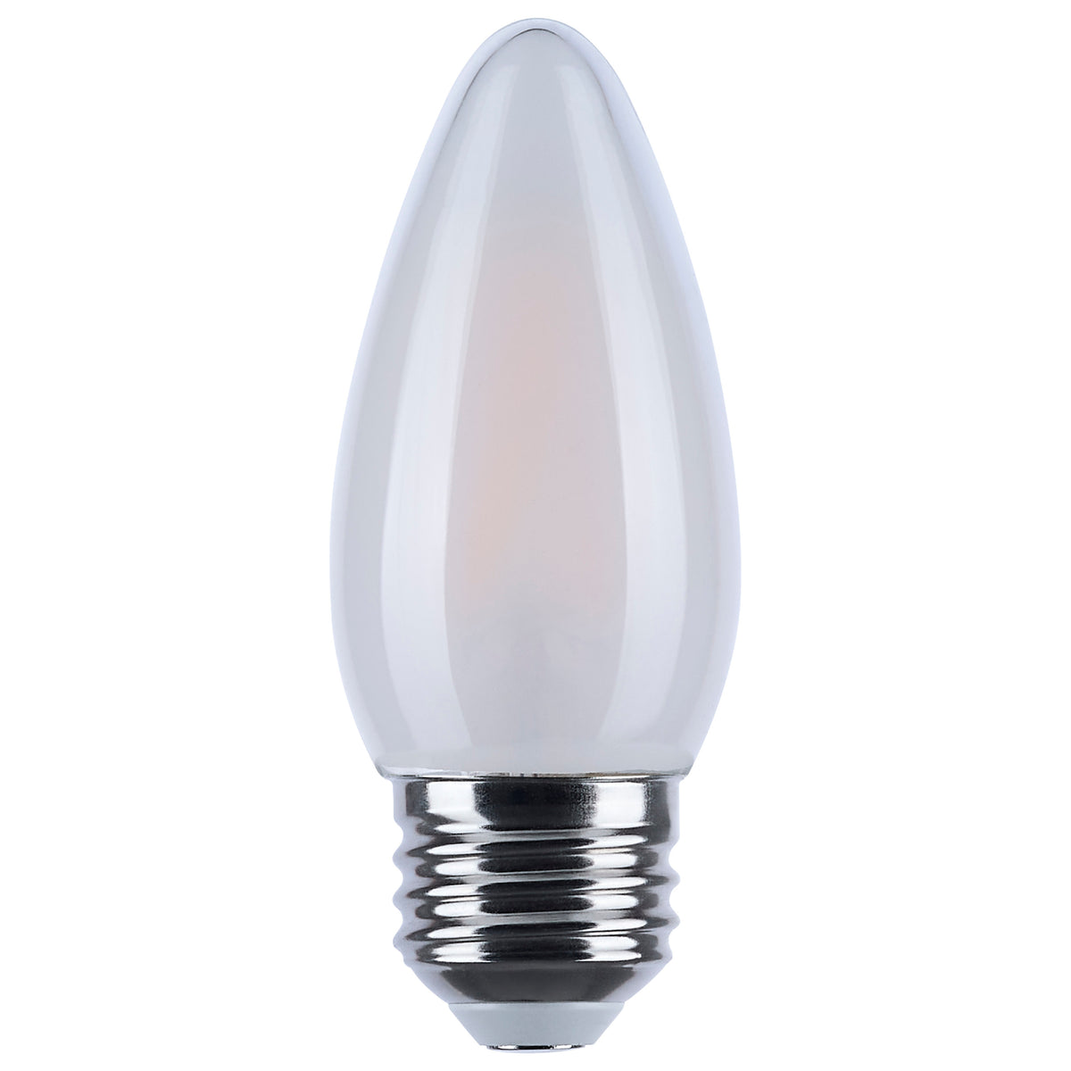 4.5 Watt LED B11 - 3000K-2000K Warm Dimming - Medium Base - Frost Finish lighting product