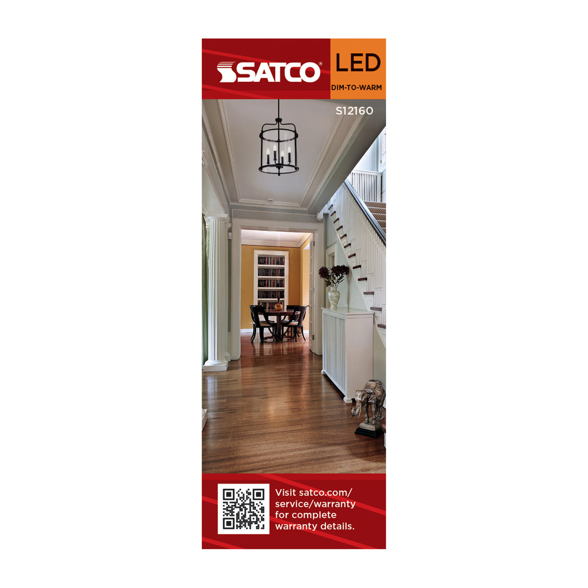 4.5 Watt LED B11 - 3000K-2000K Warm Dimming - Medium Base - Frost Finish
